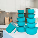 Kit Potes 10 Bowl + Jarra Cozinha Saladeira Pote Marmitas