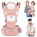 Canguru Para Bebê 0-3 Anos Ergonômico 3 Em 1 Estilo Canguru Frontal Infantil Hipseat