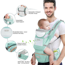 Canguru Para Bebê 0-3 Anos Ergonômico 3 Em 1 Estilo Canguru Frontal Infantil Hipseat