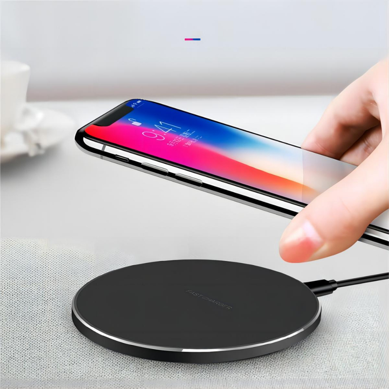 Carregador Sem Fio de Carregamento Rápido 15W
