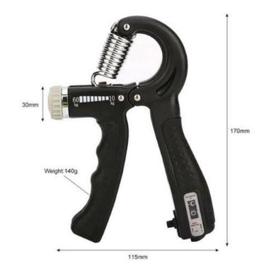 Hand Grip Com Ajuste De Intensidade 5-60kg Handgrip Fitness Malhador De Mão Com Contado