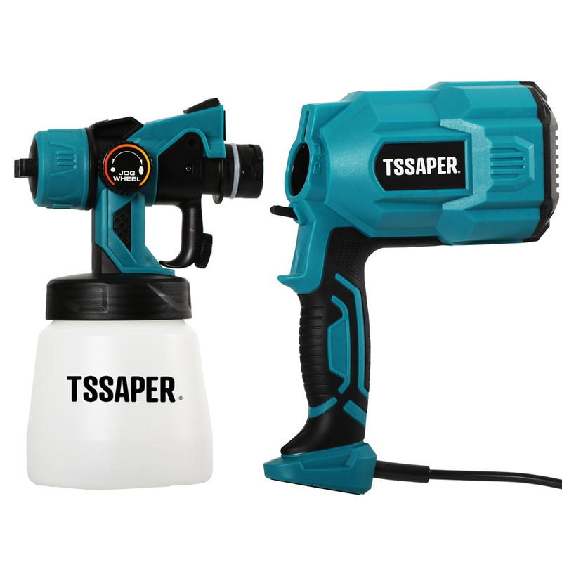 Pistola De Pintura Elétrica E Pulverizador HVLP 550w com 3 bicos de cobre Tssaper